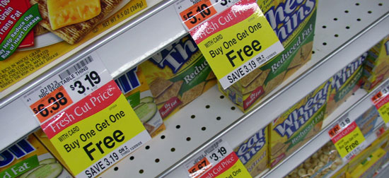Bargain Hunting Adds Calories