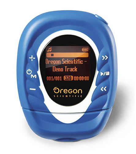 Get in Gear: Oregon Scientific Mp3 Player/Pedometer