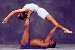Get Physical:  Partner Yoga for the Bride and Groom