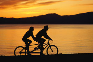 Get Physical:  Tandem Biking