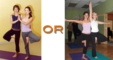 Partner Yoga Pose:  Double Tree