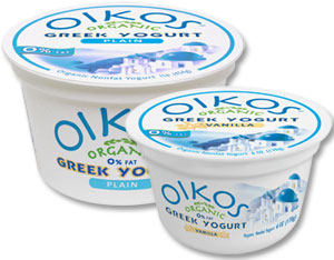 Oikos Greek Style Yogurt from Stonyfield Farm