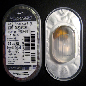 Nike Maxsight Contact Lenses
