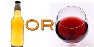 When you drink do you prefer beer or wine?