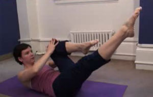 Pilates Tip:  Increase the Challenge By Lowering Your Legs