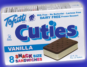 Tofutti Cuties: Cholesterol and Lactose Free