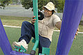 Outdoor Workout Equipment Appears in Baltimore