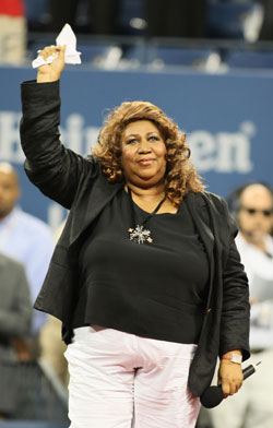 Queen of Soul Respects the Treadmill