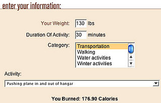 Cool Calorie Calculator