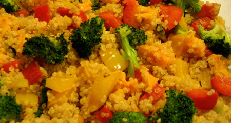 Quinoa and Sweet Potato Stuffing