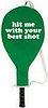 Hit Me With Your Best Shot Tennis Racquet Carrying Case