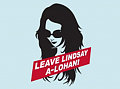 Product of the Day: Leave Lindsay A-Lohan T-Shirt