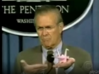 Craig Furguson Says Farewell To Donald Rumsfeld
