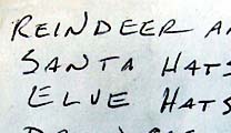 Santa's Weird List