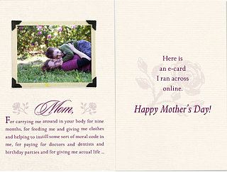Mother's Day E-Cards
