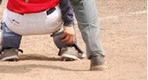 Umpire Splits Pants