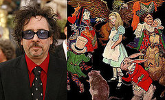 Tim Burton Signs on for 3-D Alice in Wonderland Tim Burton Signs on for 3-D Alice in Wonderland