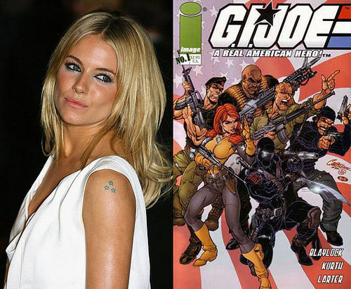 Sienna Miller First Official Cast Member of G.I. Joe Movie