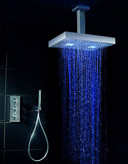 Shower With Colored Lights Shatters My Bathtub Dreams