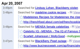 Geek Tip: Get Your Google History