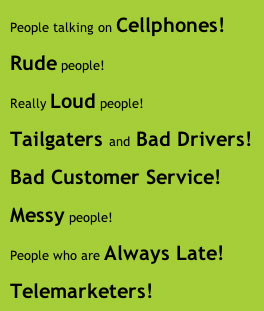 Track Pet Peeves The Geeky Way