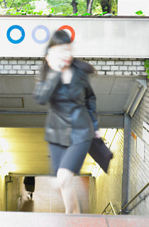 Train Flasher Caught On Camera Phone