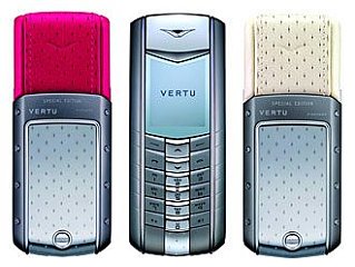 Luxury Strawberries and Cream Editions of Vertu Phone