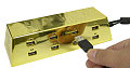 It's Gold, Solid Gold Baby: Thanko Gold Ingot USB Hub