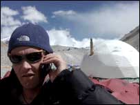 Man Makes Two Calls From Top Of Mt. Everest