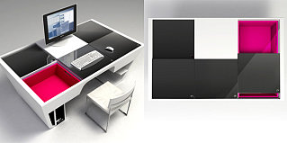Puzzle Table: Part Art Piece, Part Desk