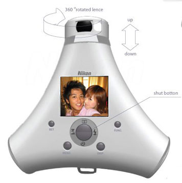 Cool Concept: Nikon 360 Degrees Digital Camera