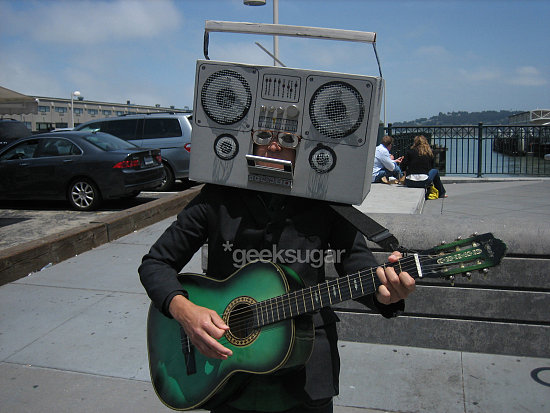 The Dually Talented Human Ghetto Blaster