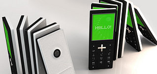 The Slick Domino-Themed Phone
