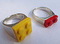 Totally Geeky or Geek Chic? Brickwall LEGO Ring