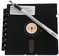 Totally Geeky or Geek Chic? Floppy Disk Journal 