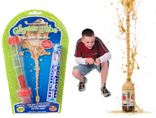 Mentos Geyser Experiment Turned Into Toy