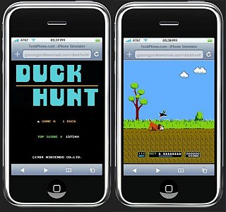 iPhone Games: The Original Duck Hunt 