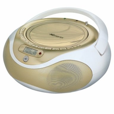 Luxurious Gold CD/MP3 Player By Memorex
