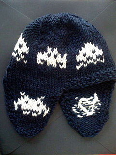 Knit Baby Space Invaders Hat: Geeky or Geek Chic?