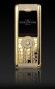 Most Expensive Blinged Out Cell: GoldVish