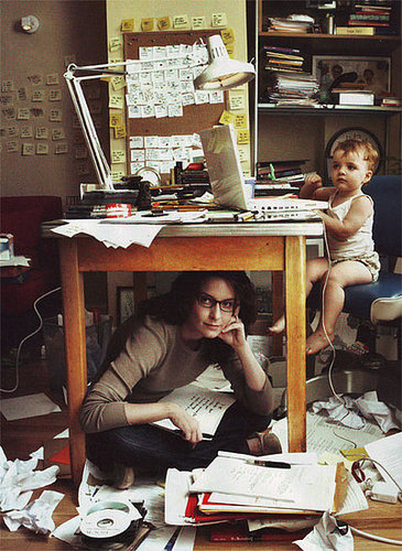 Tina Fey Shows Off Her Organizational Skills 