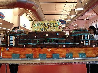 NYC Googlers Celebrate by Eating Their Office