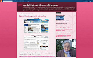 Ninety-Five Year Old Amelia Lopez Gets Her Blog on 