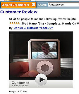 Amazon Introduces Customer Video Reviews 