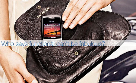 The Zac Posen Samsung Clutch and Samsung for AT&T Cell Phone Goes To. . .