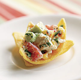 Monday's Leftovers: Tex-Mex Chicken Salad Wraps