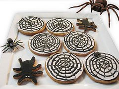 Get Caught in a Spiderweb Cookie Get Caught in a Spiderweb Cookie