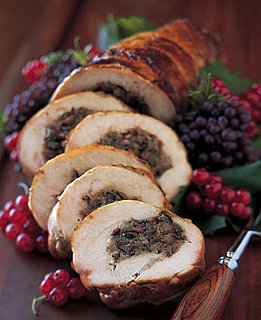 Sunday Dinner: Turkey Breast Roulade with Mushrooms and Pancetta