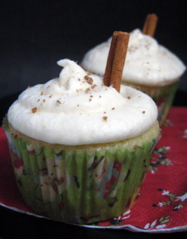 Cupcake of the Week: Eggnog Cupcakes