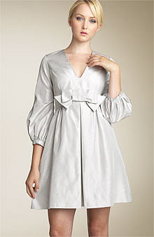Conspicuous Metallic Shift Dress 